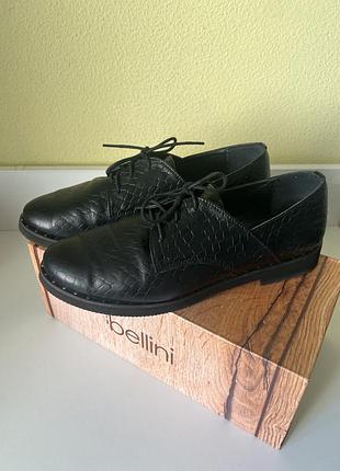 Туфлі жіночі bellini чорні шкіряні