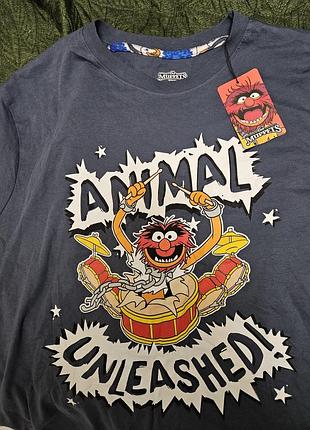 Новая яркая пижама в animal принт m 5