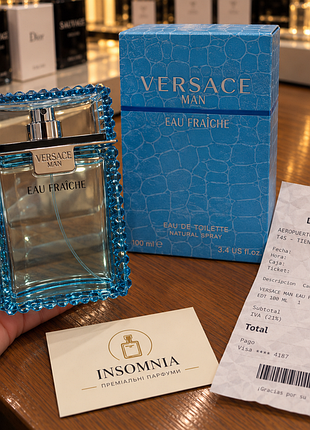 Versace man eau fraiche 100 ml туалетная вода мужская