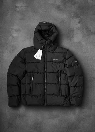 Пуховик calvin klein black