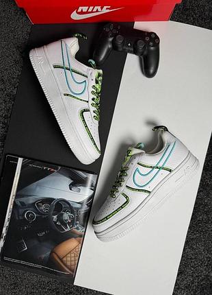 Чоловічі кросівки nike air force 1 '07 prm worldwide pack white sky