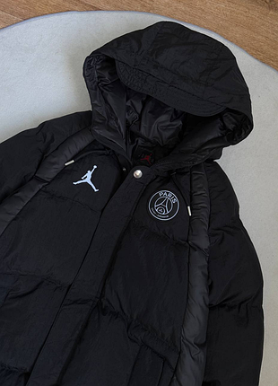 Пуховик jordan × psg puffer jacket 4