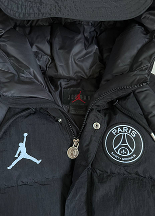 Пуховик jordan × psg puffer jacket 5