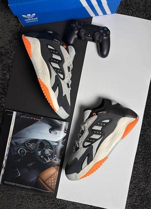 Чоловічі кросівки adidas streetball 2.0 black grey orange