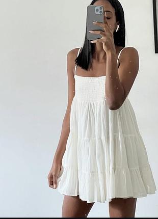 Трендова міні сукня від zara, s