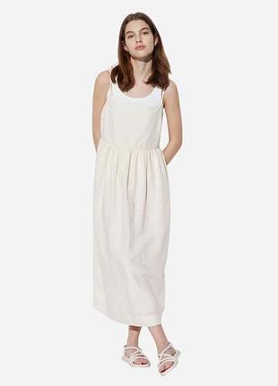Сукня жіноча uniqlo xl молочна