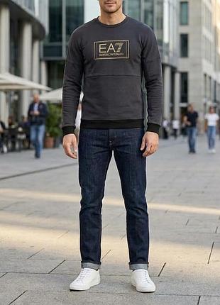 Мужской свитшот / лонгслив ea7 emporio armani (оригинал, размер m)