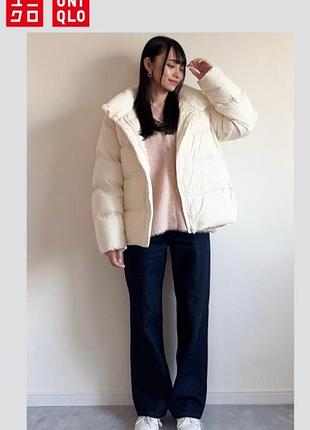 Пухова куртка powder soft uniqlo