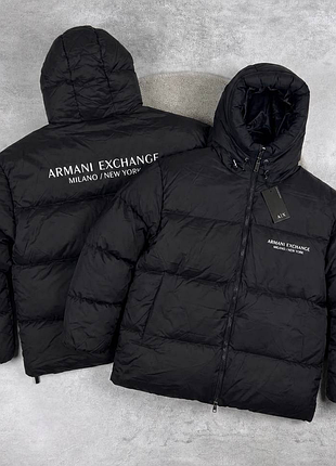 Пуховик armani exchange