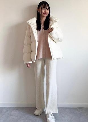 Пуховая куртка powder soft uniqlo 5