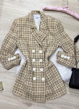 Стильний твідовий піджак/жакет з підкладкою сезон демі 🎀