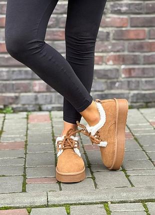 Уггі жіночі ugg ug80-6 коричневі