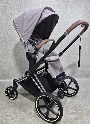 Продам преміальну коляску cybex priam platinum 2 в 1 у доброму стані. у комплекті люлька, прогулянковий блок та зимовий чохол. після однієї дитини