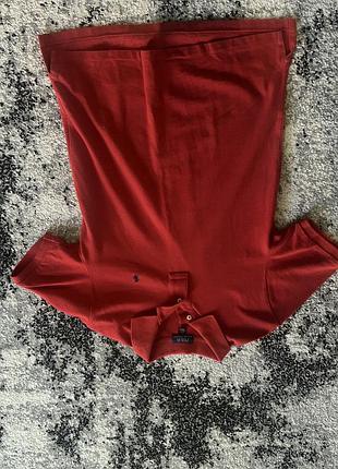 Чоловіче поло polo ralph lauren, червоне