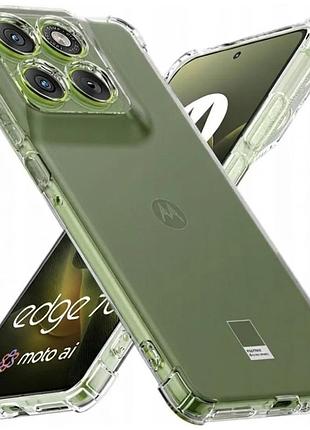 Чохол fiji proof для motorola edge 70 pro прозорий бампер з посиленими бортами transparent
