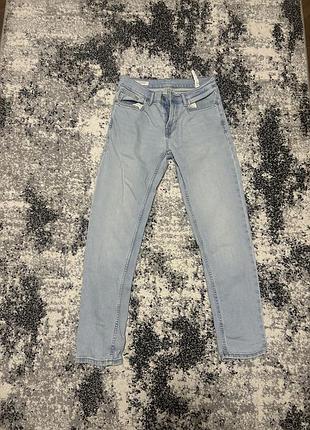 Джинси чоловічі zara slim fit блакитні