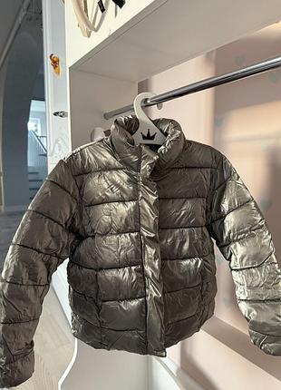 Дитяча куртка для дівчинки бренду zara 2