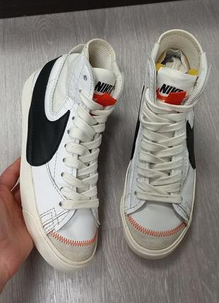 Шкіряні чоловічі хайтопи nike