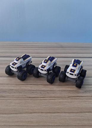 Металеві машинки блиск і чудо машинки blaze & the monster machines