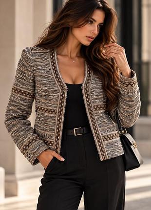 Піджак maison scotch з вишивками
