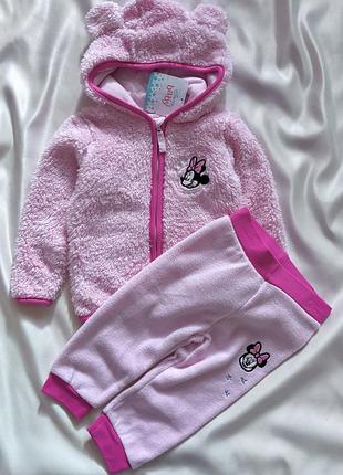 Теплий костюм на дівчинку disney baby