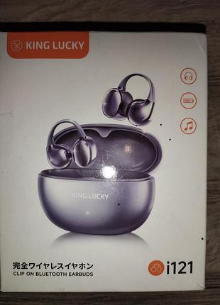 Навушники-кліпси king lucky i121 open ear bluetooth 3