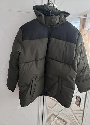 Куртка чоловіча зимова axcent outerwear new york хакі, чорна, розмір 2xl