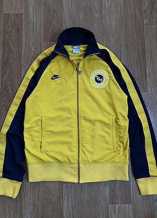 Вінтажна олімпійка nike track & field / ретро кофта найк розмір м