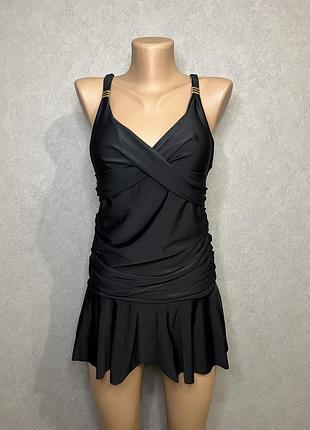 Matalan слитный, сдельный купальник - платье с утяжкой, драпировкой, и чашечками