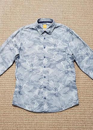 Hugo boss flower print сорочка slim fit оригінал (l)