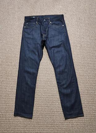 G-star raw 3301 tapered джинсы оригинал (w32 l32)