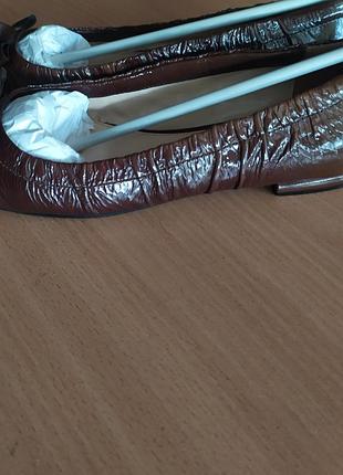 Женские балетки prada, имталия, р.38,5