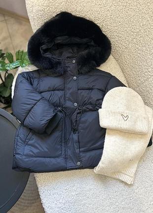 Зимова курточка для дівчаток. 3