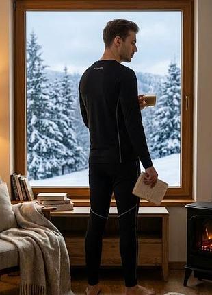 Чоловічий термокомплект columbia (s–6xl) — якісна тепла термобілизна