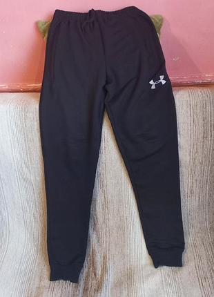 Спортивні штани джоггери under armour для підлітка  зріст 160-170см чорні