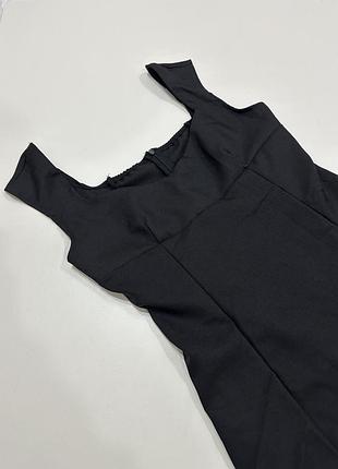 Сукня міні чорна shein 4