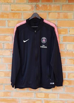 Nike paris saint-germain psg олимпийка кофта оригинал (l)