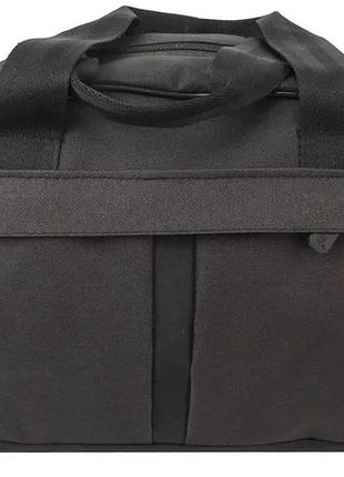 Сумка дорожня wallaby 213 25х43 чорна s213005
