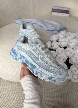 Кросівки жіночі nike p-6000 custom blue блакитні