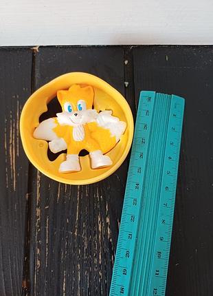 Фигурка майлз лис тейлз прауера (tails) из серии соник mcdonald's happy meal