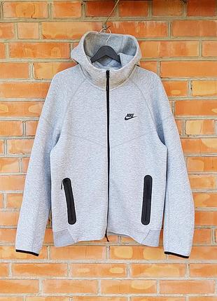 Nike tech fleece full zip hoodie худи кофта оригинал (l)