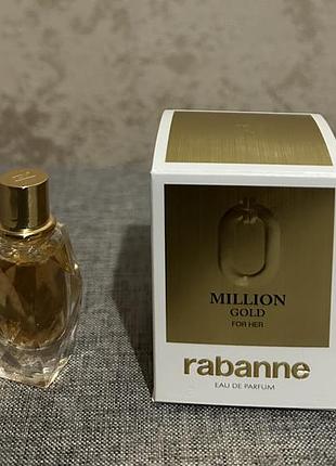 Парфумована вода million gold for her від rabanne