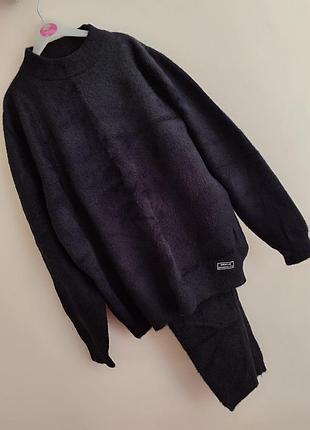 Теплый костюм из искусственного меха, р. xs-s