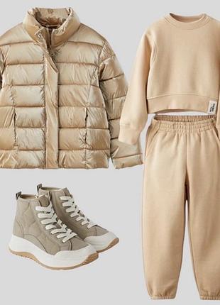 Кльова куртка zara на дівчинку. new collection. в наявності в 2-х кольорах.
