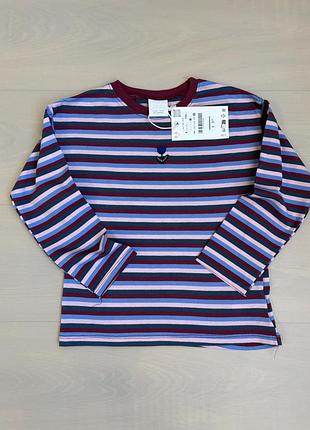 Яскравий реглан у смужку zara 5