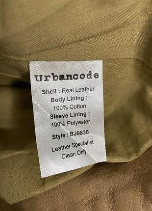 Куртка косуха urbancode real leather шкіряий 3 4