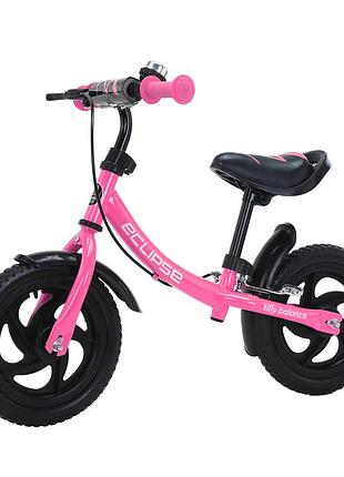 Беговел велобег детский balance tilly eclipse t-21254/1 rose колеса eva 12 дюймов