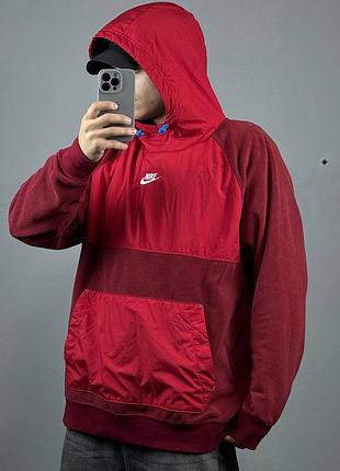 Nike hoodie pullover fleece свитшот кофта худи світшот верхній одяг худі куртка верхняя одежда спортивная флиска худак демісезон для спорту найк флис