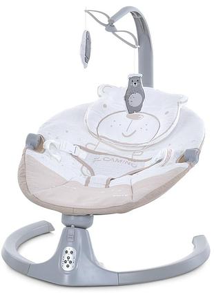 Укачивающий центр качель me 1116 cute beige убаюкивающий центр-шезлонг