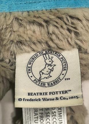 Peter rabbit beatrix potter - мягкая плюшевая игрушка-грелка для микроволновки - кролик питтер - 45 см 4